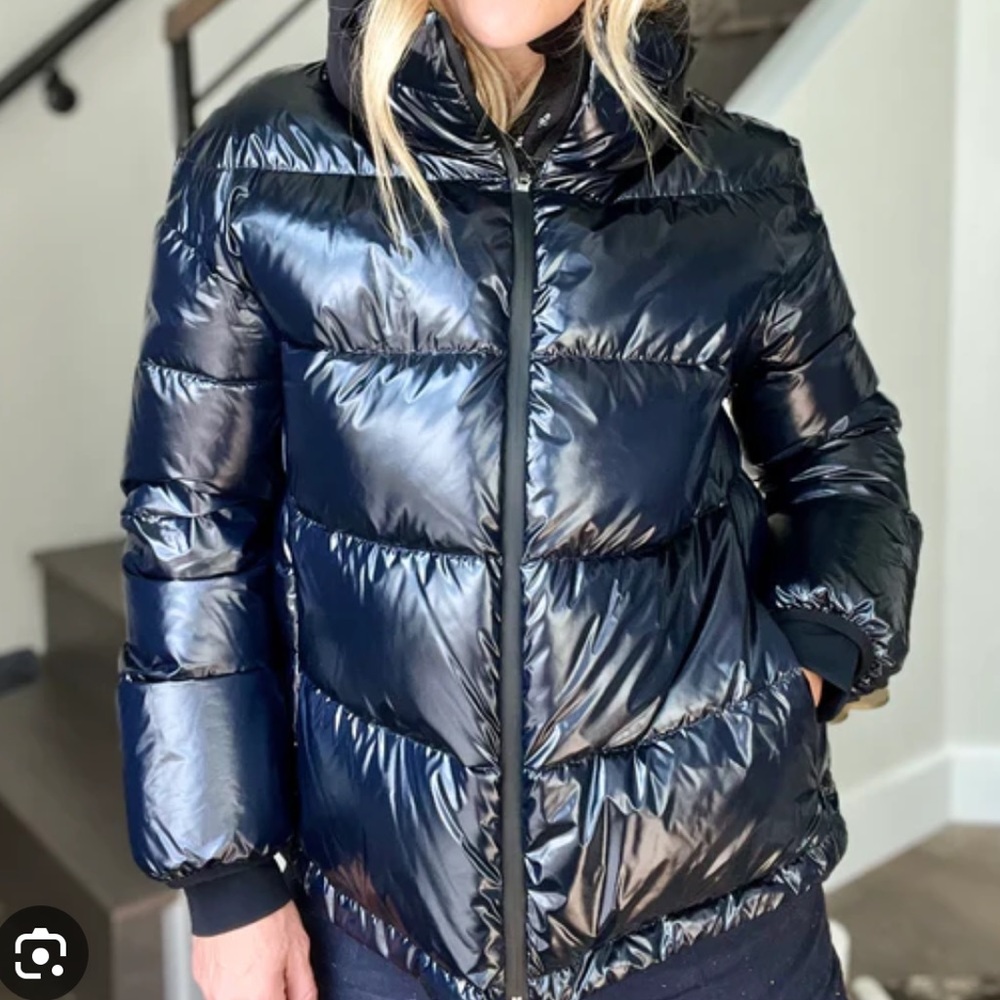 Herno Laminar Puffy Jacket- Blue- size 42/6